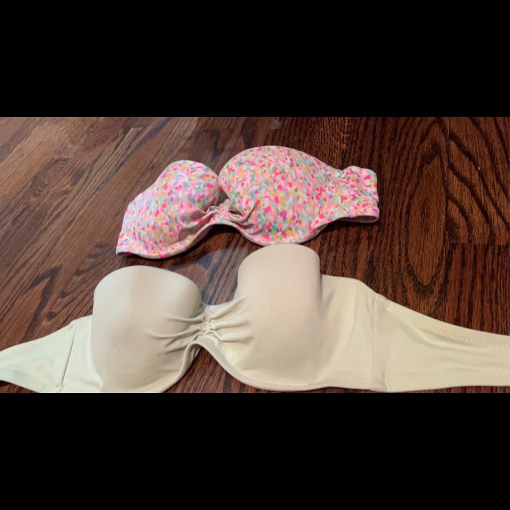 2 VS bikini tops 36B